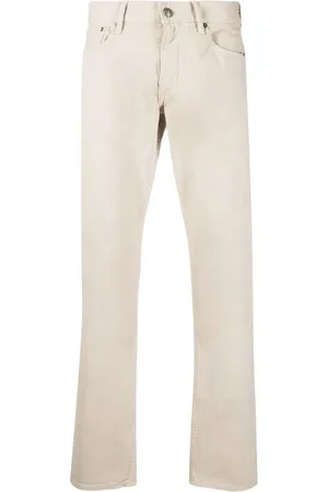 Ralph Lauren Straight-leg slim cotton trousers