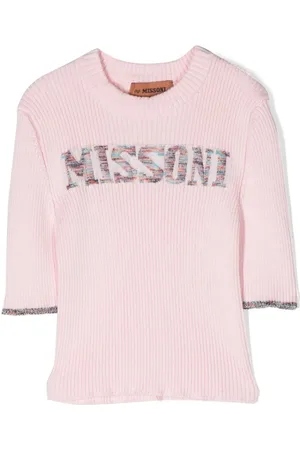Missoni Logo-print knitted top