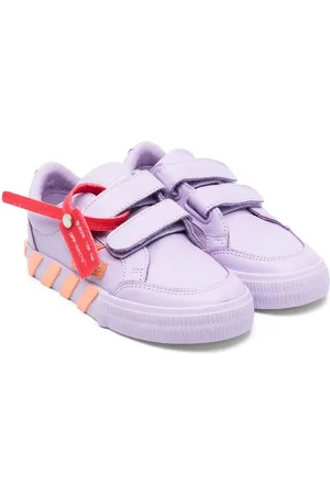 OFF-WHITE Touch-strap round-toe sneakers