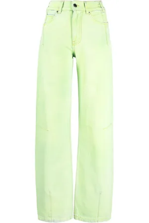 Flare & Bootcut Jeans in the color yellow for Women on sale