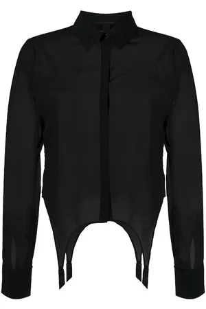 Kiki de Montparnasse Cotton garter shirt