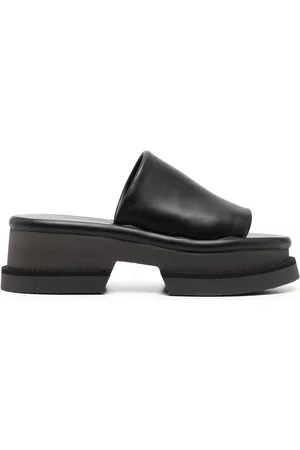 Robert Clergerie Women Chunky Flats - Chunky-sole open-toe mules