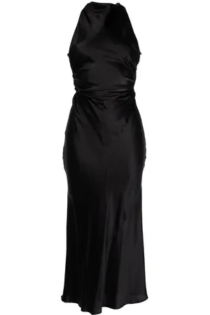Reformation Casette silk midi dress