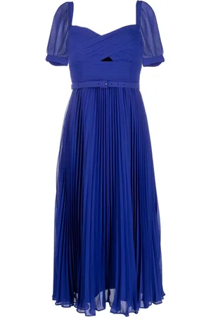 Self-Portrait Sweetheart-neck dress