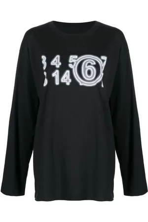 Maison Margiela Zoom numbers-motif T-shirt