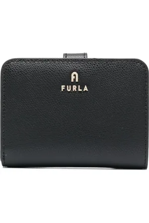Furla Logo-lettering leather wallet