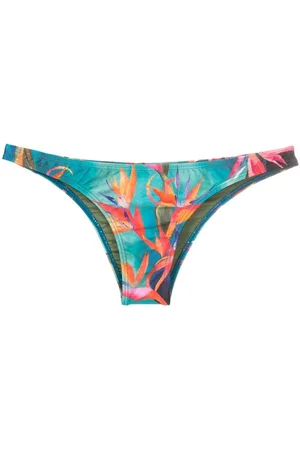 Lygia & Nanny Poipu-printed bikini bottoms