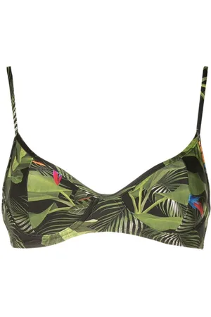 Lygia & Nanny Fiji botanical-print bikini top