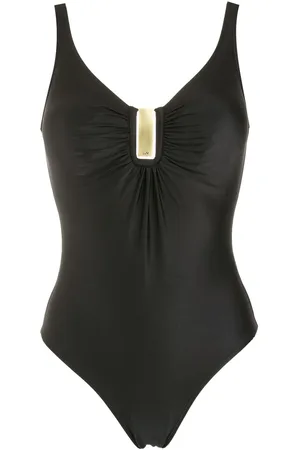 Lygia & Nanny Mirassol logo plaque swimsuit