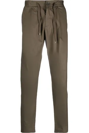 HERNO Drawstring straight-leg trousers