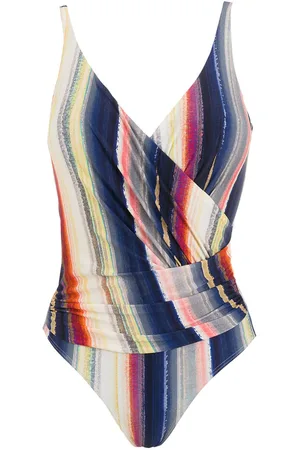 Lygia & Nanny Maisa wrap-style front swimsuit