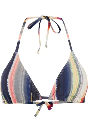 Lygia & Nanny Iasmin stripe-print bikini top