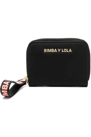 Bimba Y Lola Logo-lettering Leather Wallet in Pink