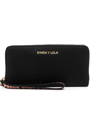 Bimba Y Lola Logo-lettering Zipped Wallet - Green