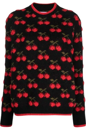 La DoubleJ Cherry-print jumper