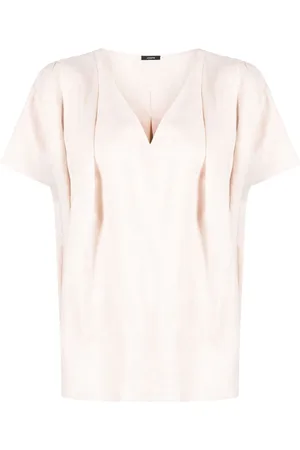 Joseph V-neck short-sleeved top