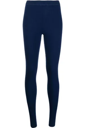 N.PEAL High-waisted knit leggings