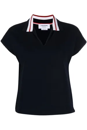 Thom Browne Cricket stripe polo shirt