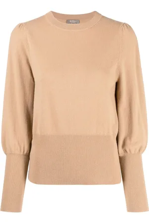 N.PEAL Crew-neck organic cashmere jumper