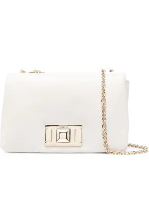 Furla Debossed-logo leater crossbody bag