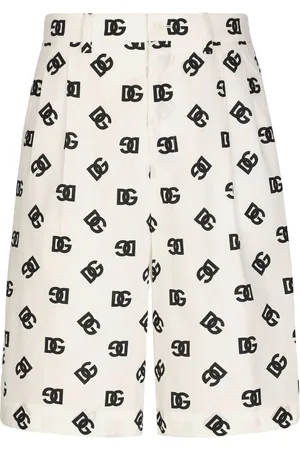Dolce & Gabbana DG Monogram poplin shorts