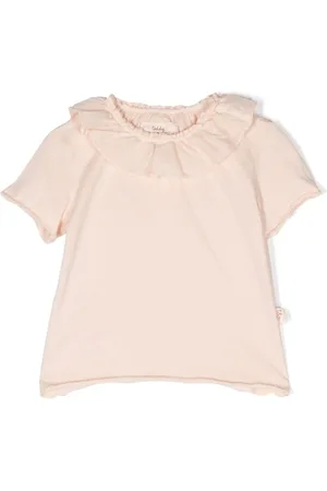 TEDDY & MINOU Ruffle-trim cotton T-Shirt