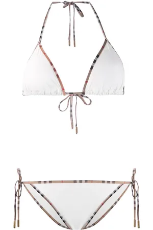 Burberry Vintage Check-trim bikini