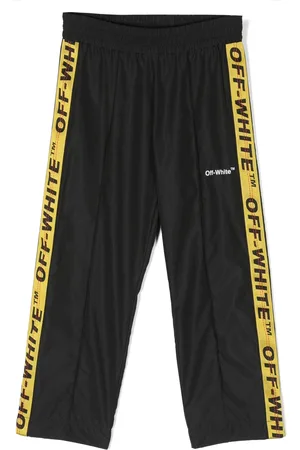 OFF-WHITE Logo-tape detailing track pant