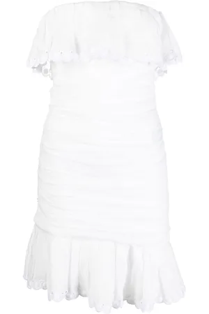 Isabel Marant Off-shoulder ruched minidress