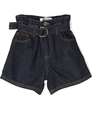 PHILOSOPHY DI LORENZO SERAFINI Belted denim shorts