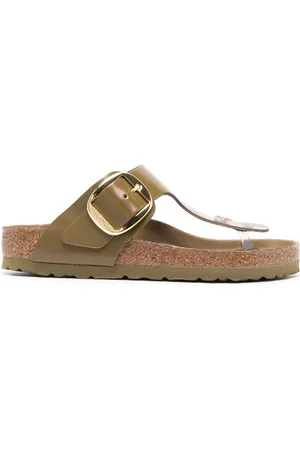 Birkenstock big discount buckle cognac 39