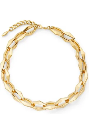 Jimmy Choo Diamond chain-link necklace