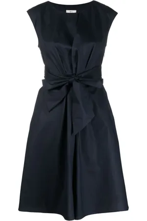 Woolrich Tie-waist midi dress