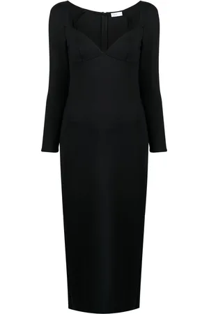 ROSETTA GETTY Long-sleeve maxi dress