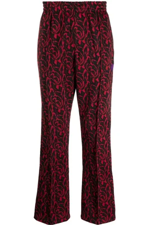 Pins & Needles Pintuck bold-checked trousers