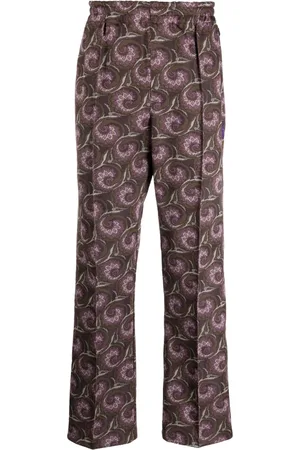 Pins & Needles Pintuck bold-checked trousers