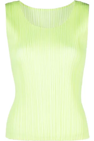 Pleats Please Issey Miyake Mellow Pleated Tank Top - Farfetch