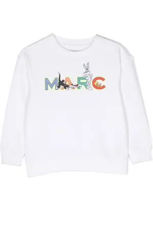 Marc Jacobs Kids Cotton monogram-embroidered Sweatshirt - Farfetch