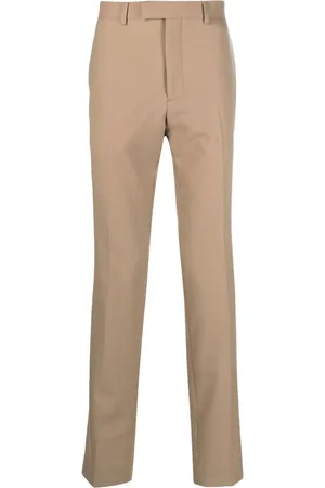Sandro Mid-rise tapered trousers