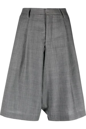 R13 Tailored knee-length shorts