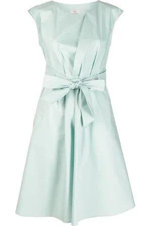 Woolrich Tie-waist midi dress