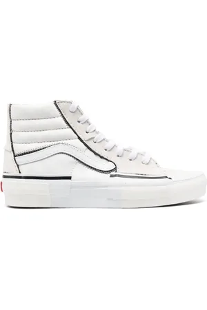 Vans Sk8-Hi top leather sneakers