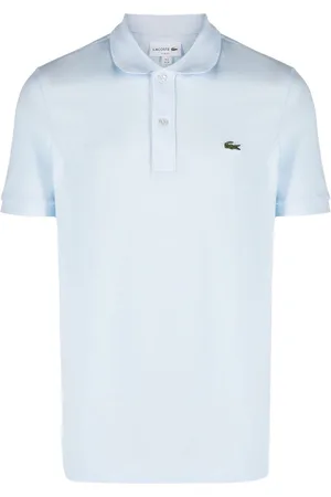 Lacoste Logo-patch cotton polo shirt