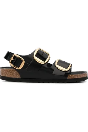 Birkenstock Milano leather flat sandals