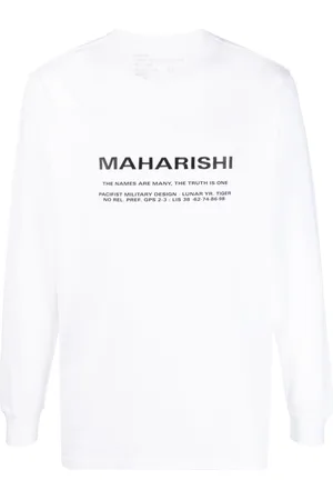 Maharishi Logo-print long-sleeve T-shirt