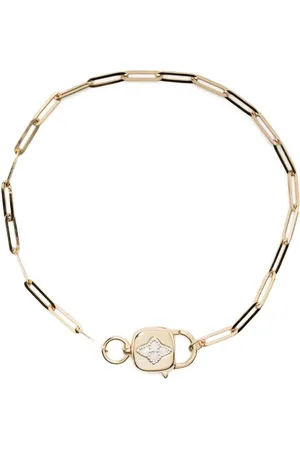 Pascale Monvoisin 9kt yellow Louise diamond bracelet