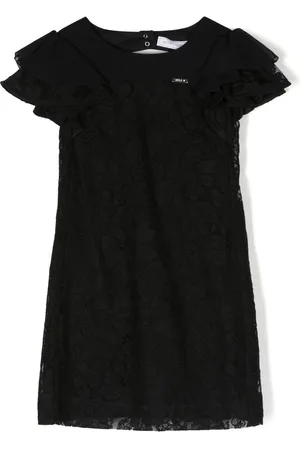 MONNALISA Lace-layered dress