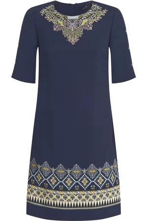 Etro Embroidered-design short-sleeve dress