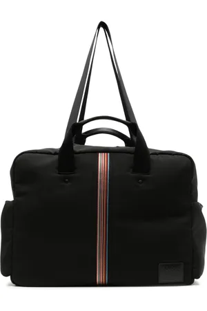Paul Smith Stripe-detail zip-up holdall