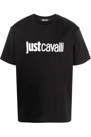 Roberto Cavalli Logo-print cotton t-shirt